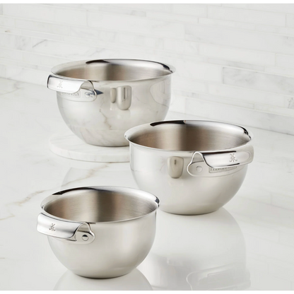 Hestan Provisions Stainless Steel Mixing Bowl Set: 3 Piece