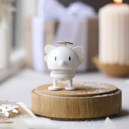 Hoptimist Bumble: Small, Angel (White)