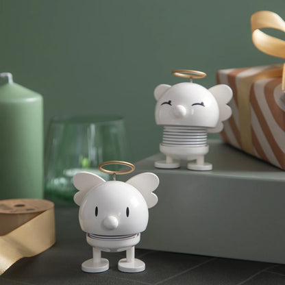 Hoptimist Bumble: Small, Angel (White)
