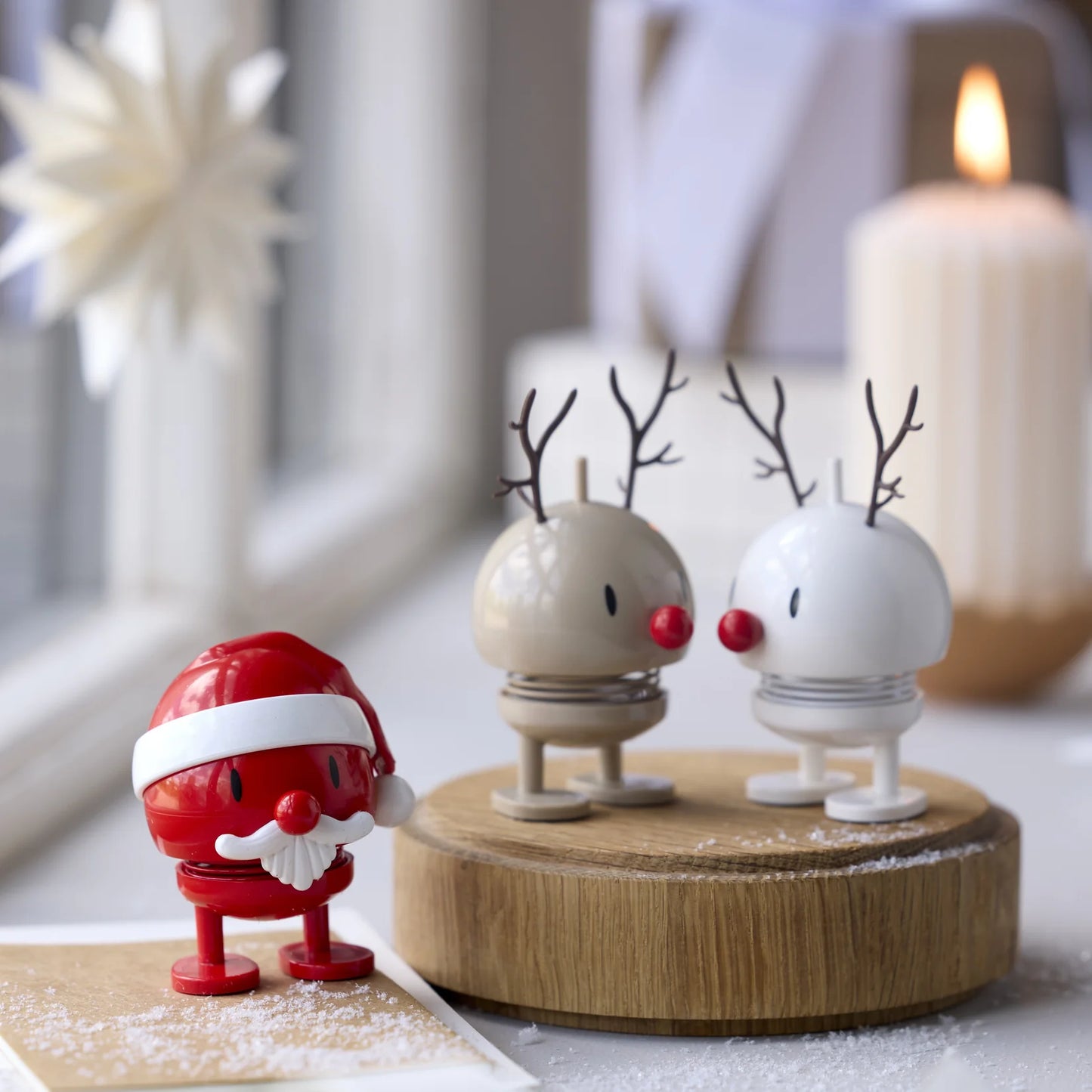Hoptimist Bumble: Small, Santa (Red)