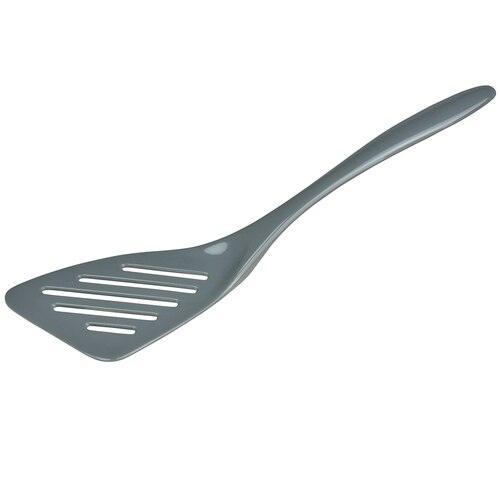 Hutzler Melamine Slotted Turner: Gray