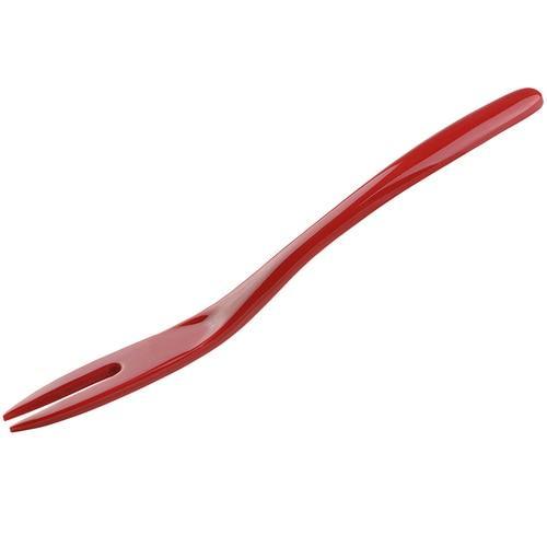 Hutzler Melamine Mini Fork: Red