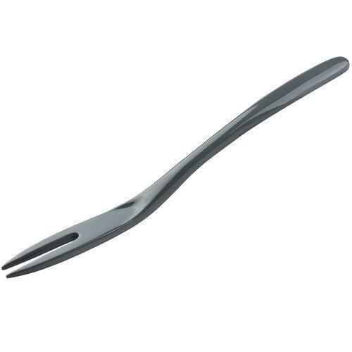 Hutzler Melamine Mini Fork: Gray