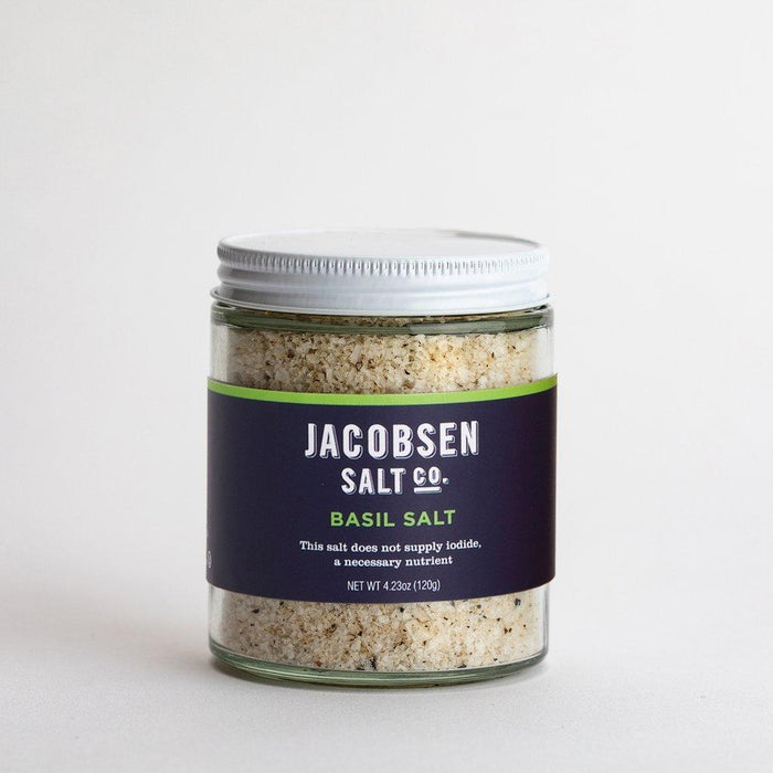 Jacobsen Salt Co. Basil Infused Salt