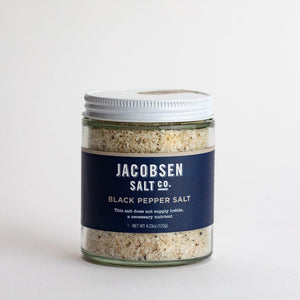 Jacobsen Salt Co. Black Pepper Salt, 5oz