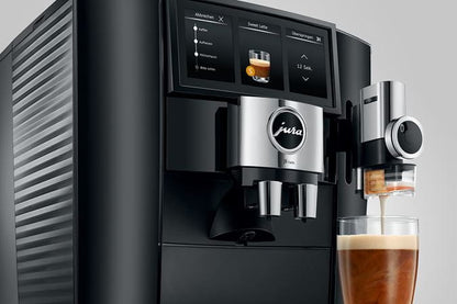 Jura Automatic Coffee Machine: J8 Twin, Diamond Black