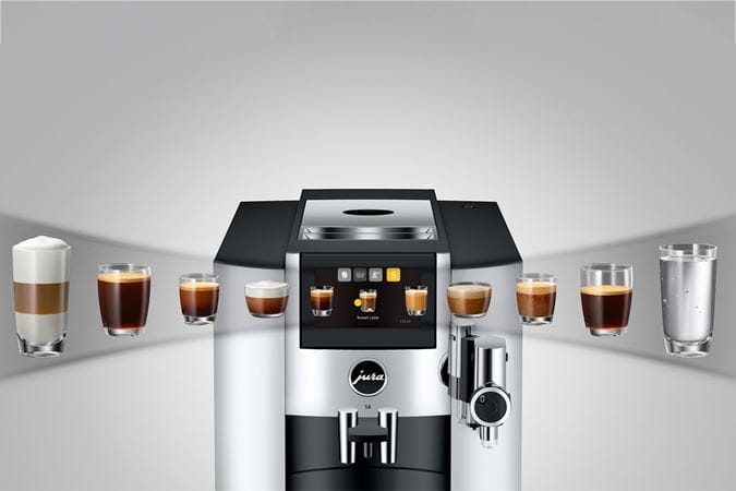 Jura Automatic Coffee Machine: S8, Chrome