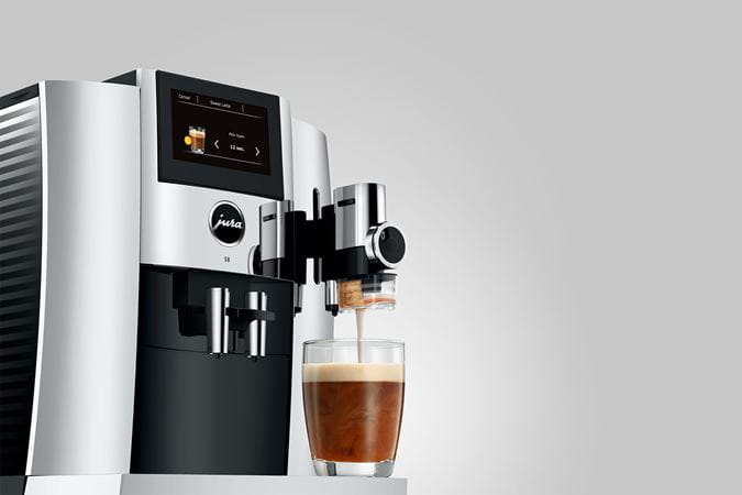 Jura Automatic Coffee Machine: S8, Chrome
