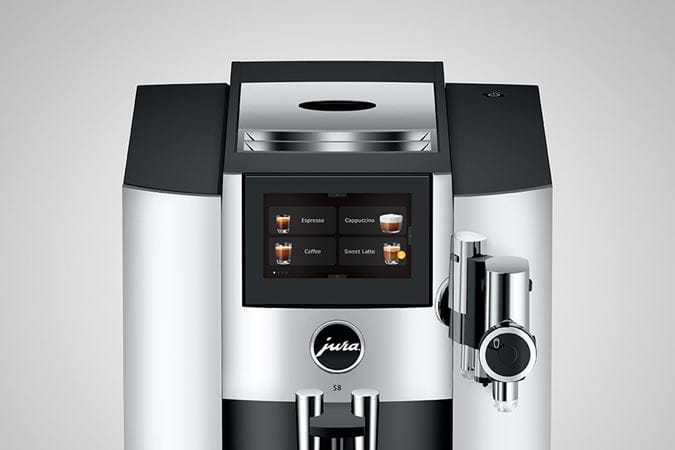 Jura Automatic Coffee Machine: S8, Chrome