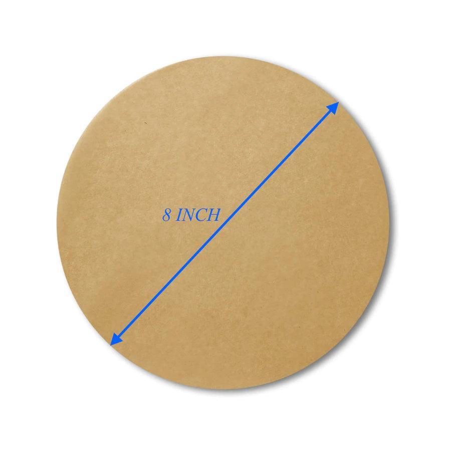 Just.Find.Best Pre-Cut Parchment Paper: 8" Round