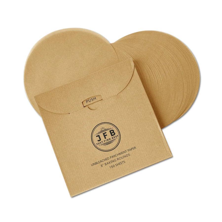 Just.Find.Best Pre-Cut Parchment Paper: 8" Round