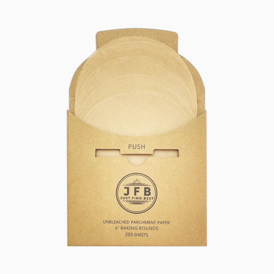 Just.Find.Best Pre-Cut Parchment Paper: 6" Round