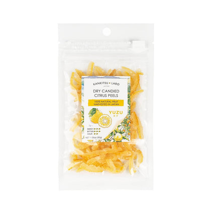 Kankitsu Labo Dry Candied Yuzu Peel - 1.05oz