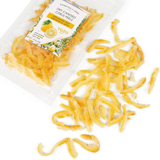 Kankitsu Labo Dry Candied Yuzu Peel - 1.05oz