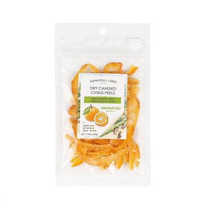 Kankitsu Labo Dry Candied Amanatsu Citrus Peel - 1.05oz