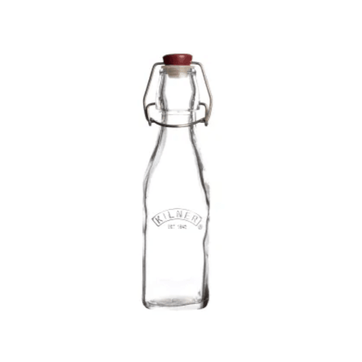 Kilner Square Clip Top Bottle, 9 fl oz