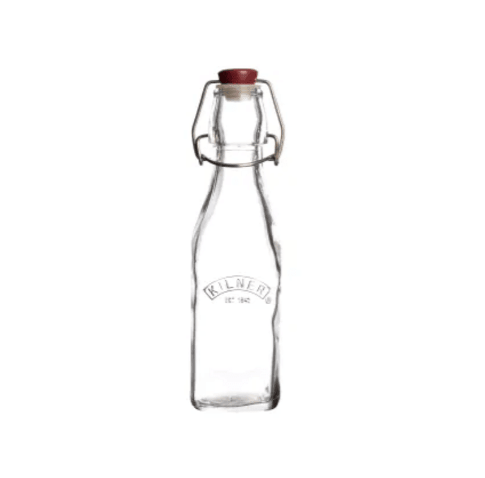 Kilner Square Clip Top Bottle, 9 fl oz