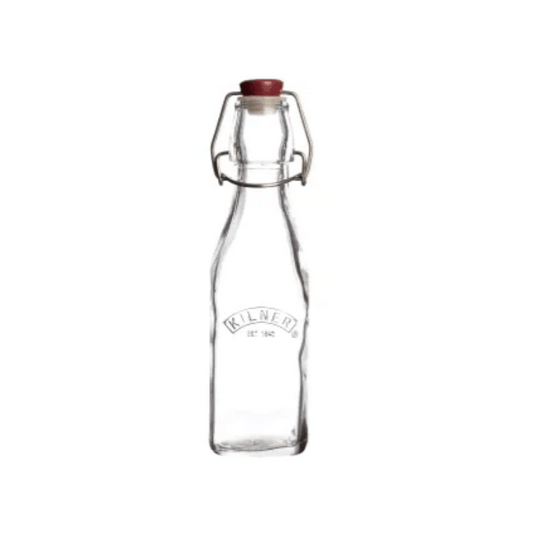 Kilner Square Clip Top Bottle, 9 fl oz