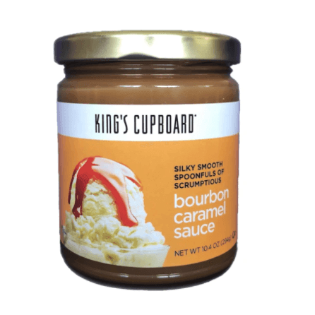 King's Cupboard Bourbon Caramel Sauce, 10oz