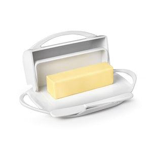 Butterie Butter Dish: White