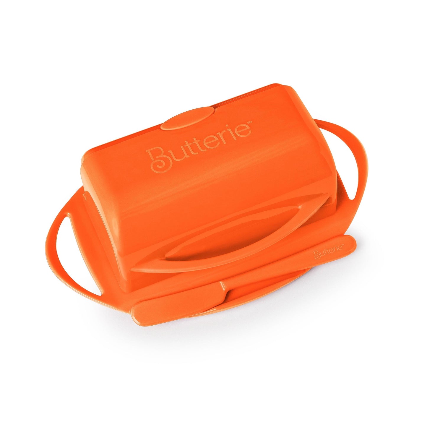 Butterie Butter Dish: Orange