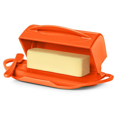 Butterie Butter Dish: Orange