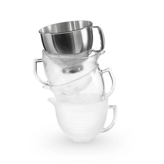 KitchenAid 5 QT Tilt-Head Stand Mixer Accessory: Stainless Steel Bowl