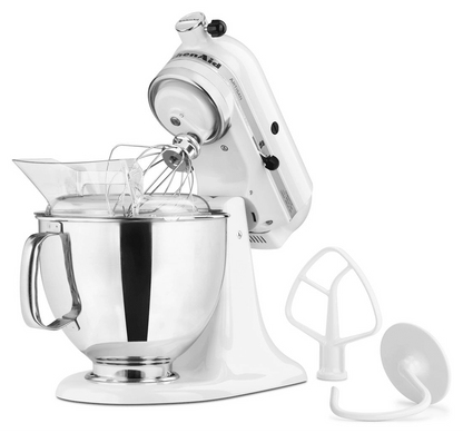 KitchenAid Stand Mixer: 5 QT Artisan, White