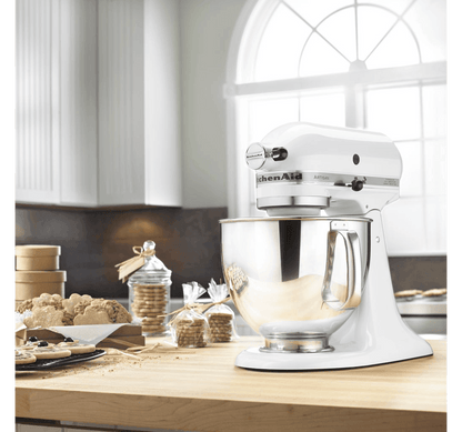 KitchenAid Stand Mixer: 5 QT Artisan, White