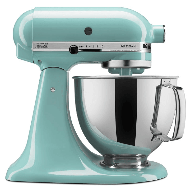 KitchenAid Stand Mixer: 5 QT Artisan, Aqua Sky