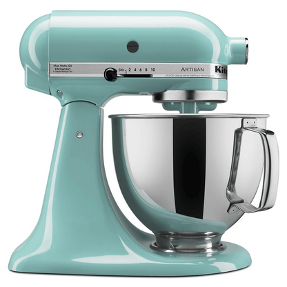 KitchenAid Stand Mixer: 5 QT Artisan, Aqua Sky