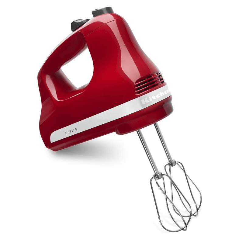 KitchenAid Hand Mixer: 5 Speed, Empire Red