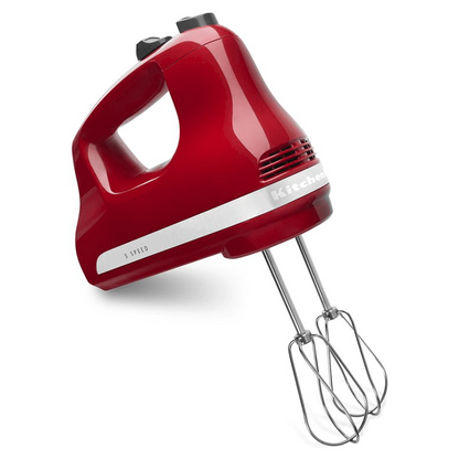 KitchenAid Hand Mixer: 5 Speed, Empire Red