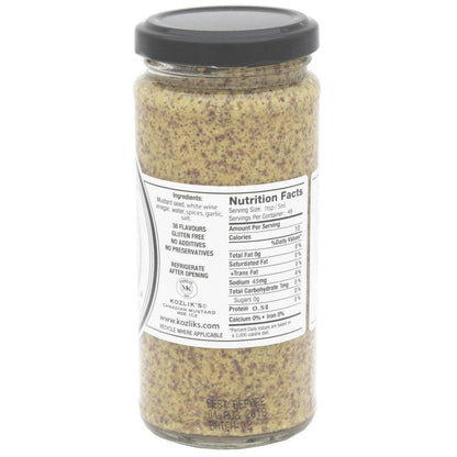 Kozlik's Canadian Mustard - Dijon Classic