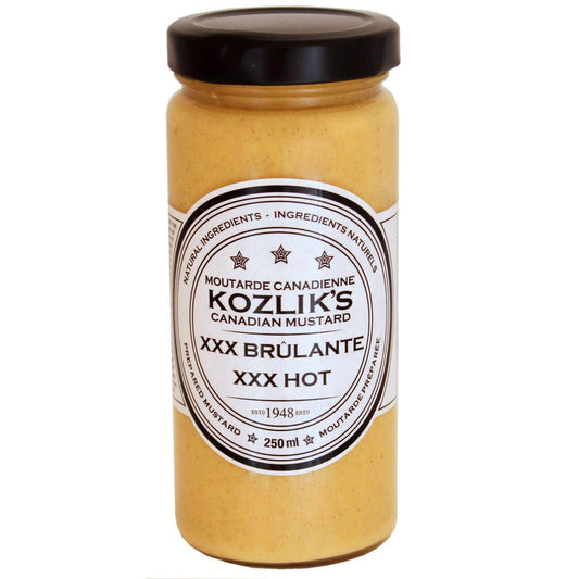 Kozlik's Canadian Mustard - XXX Hot Mustard