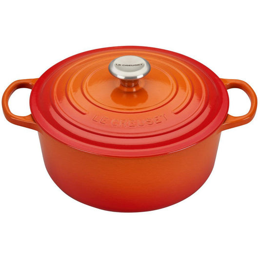 Le Creuset Round Dutch Oven: 5.5 QT, Flame