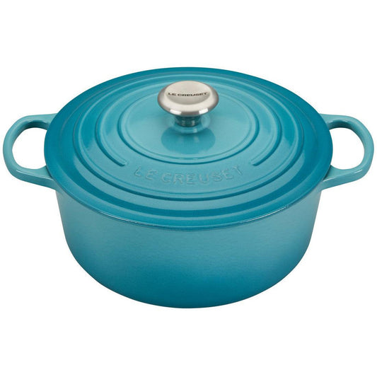 Le Creuset Round Dutch Oven: 5.5 QT, Caribbean