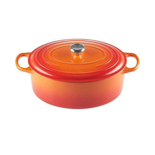 Le Creuset Oval Dutch Oven: 9.5 QT, Flame