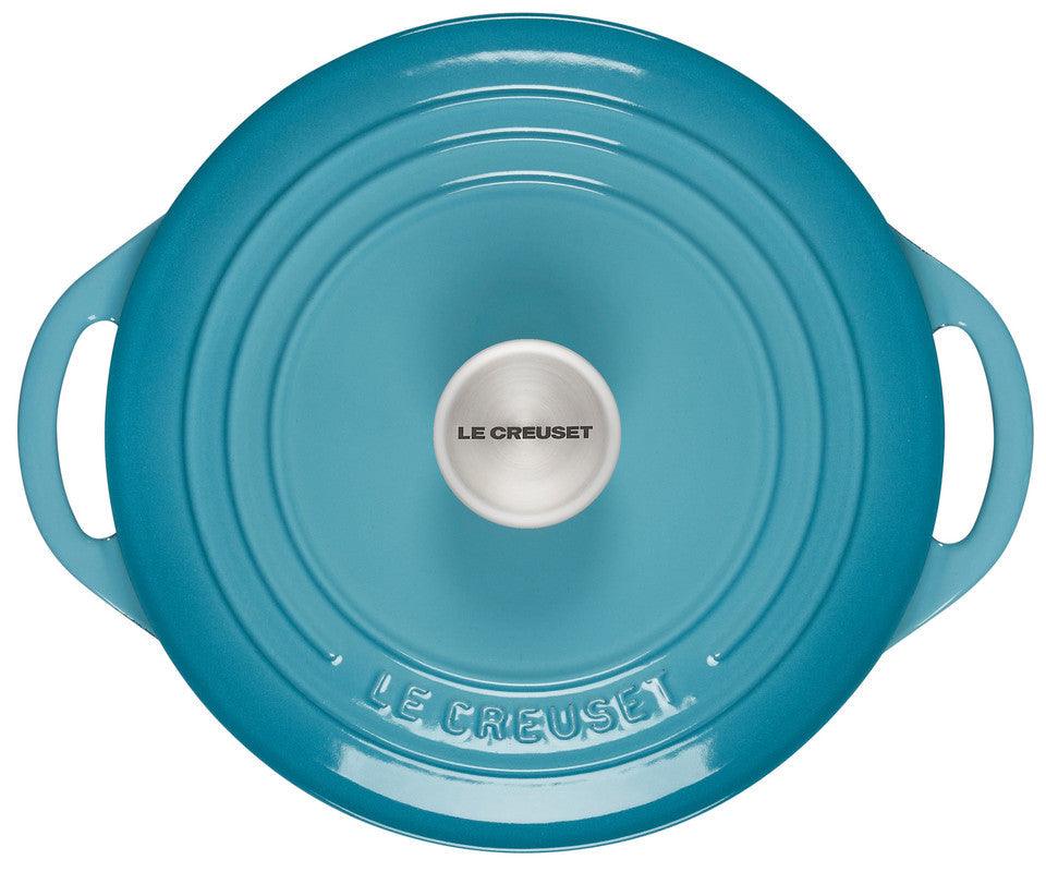 Le Creuset Shallow Round Dutch Oven: 2.75 QT, Caribbean