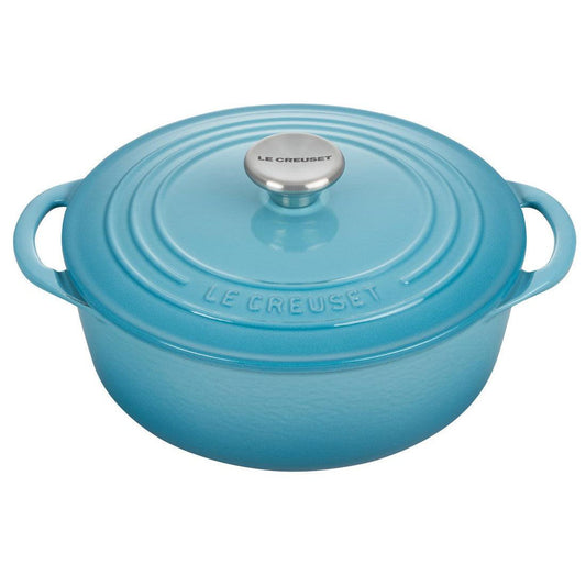 Le Creuset Shallow Round Dutch Oven: 2.75 QT, Caribbean