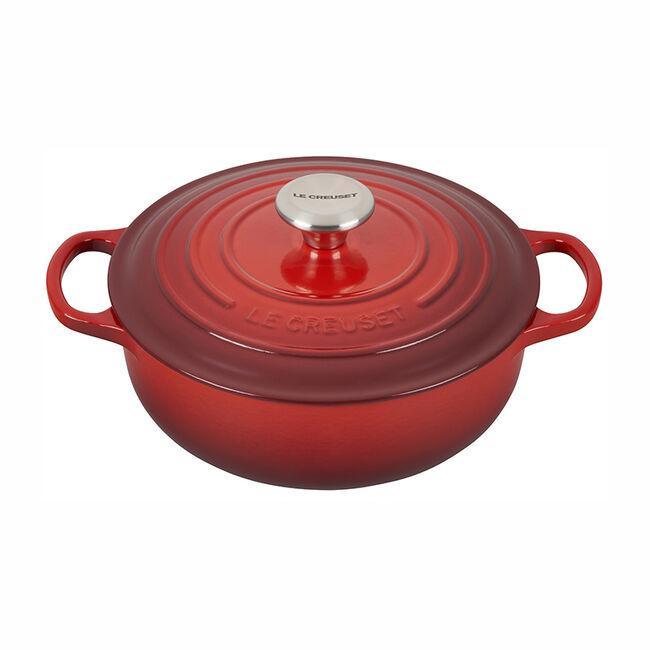 Le Creuset Signature Sauteuse: 3.5 QT, Cerise