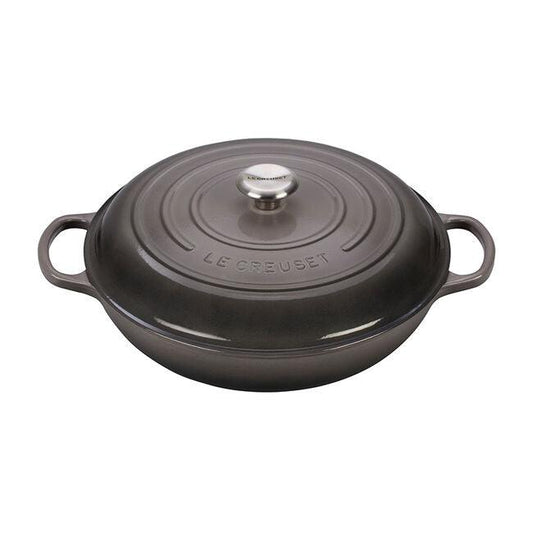 Le Creuset Braiser: 5QT, Oyster