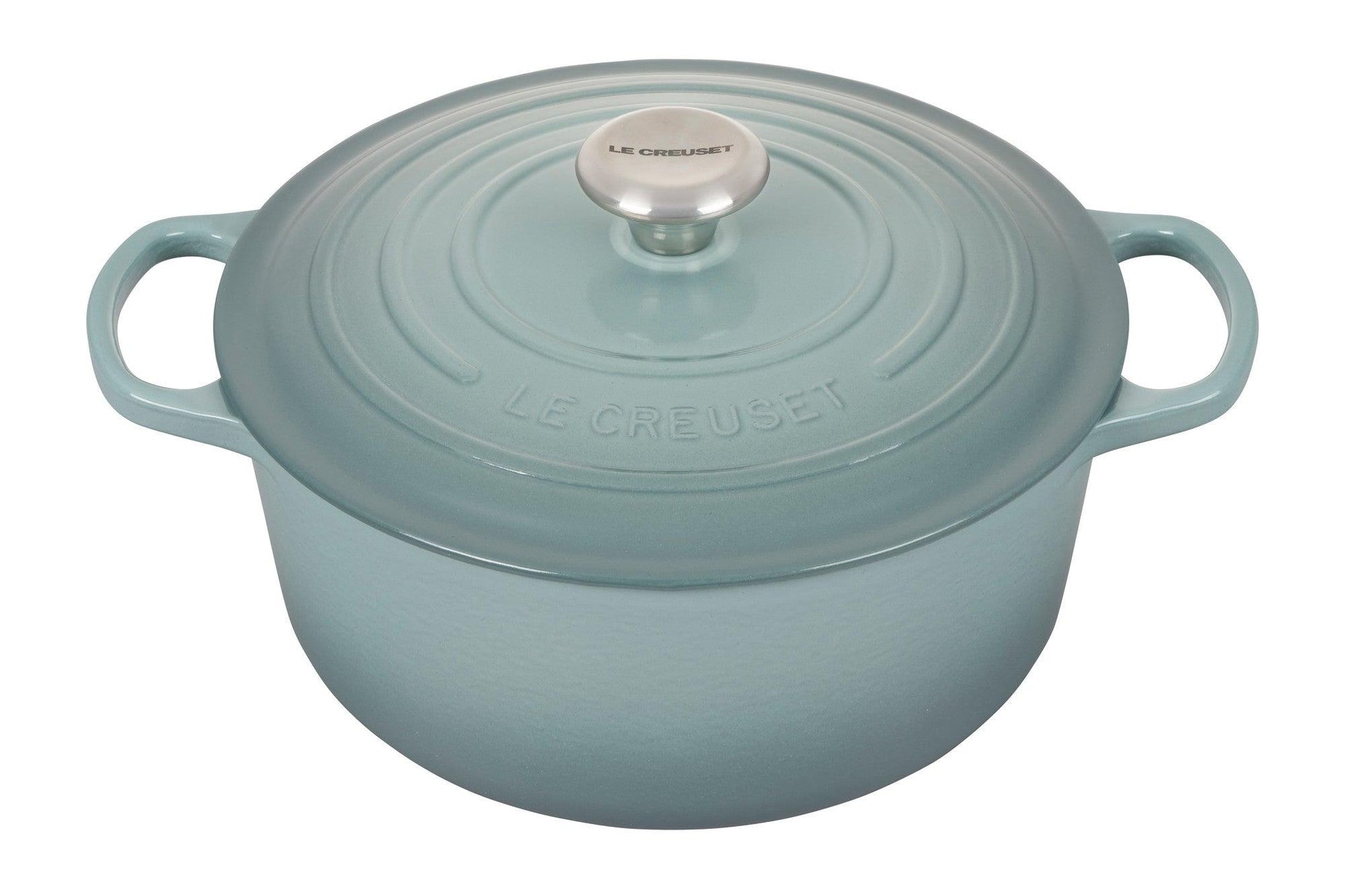 Le Creuset Round Dutch Oven: 5.5 QT, Sea Salt