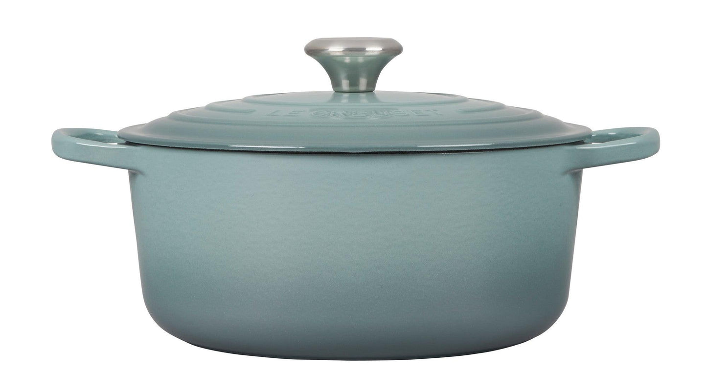 Le Creuset Round Dutch Oven: 5.5 QT, Sea Salt