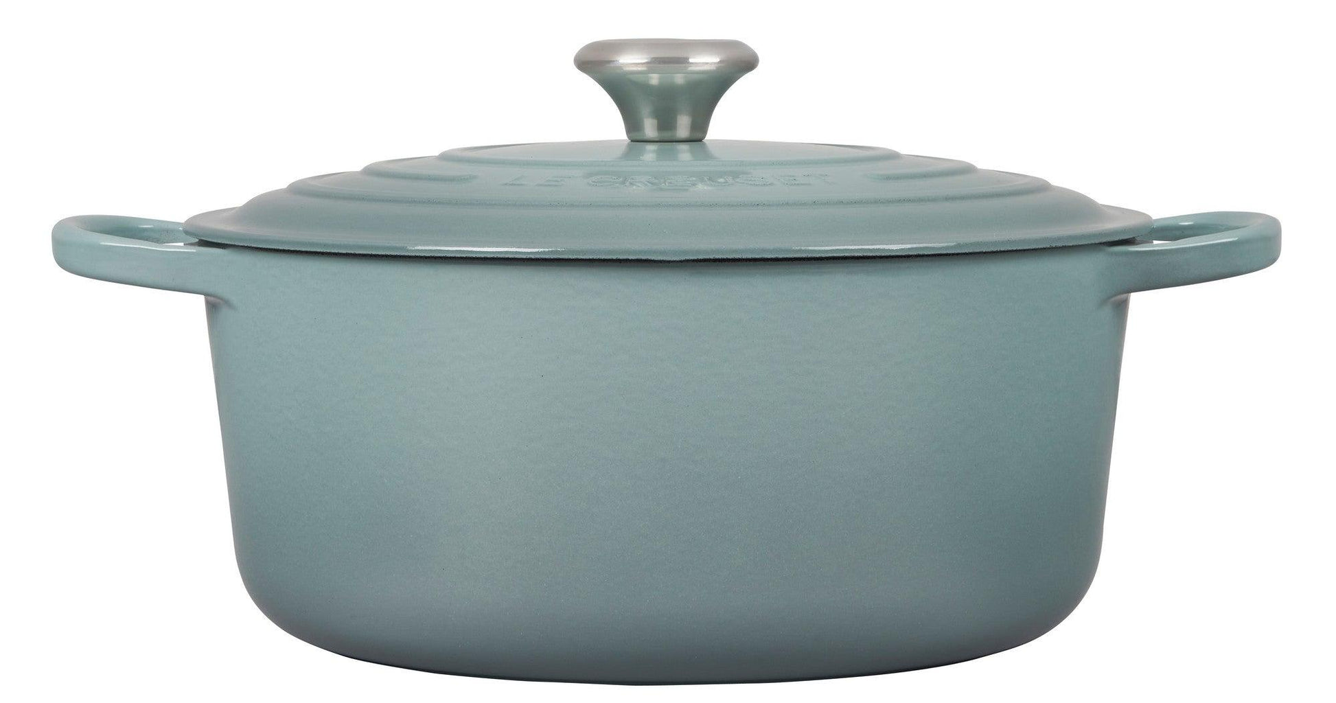 Le Creuset Round Dutch Oven: 7.25 QT, Sea Salt