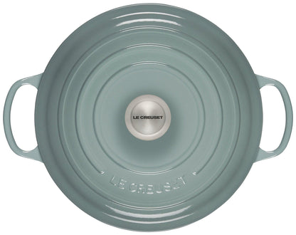 Le Creuset Round Dutch Oven: 7.25 QT, Sea Salt