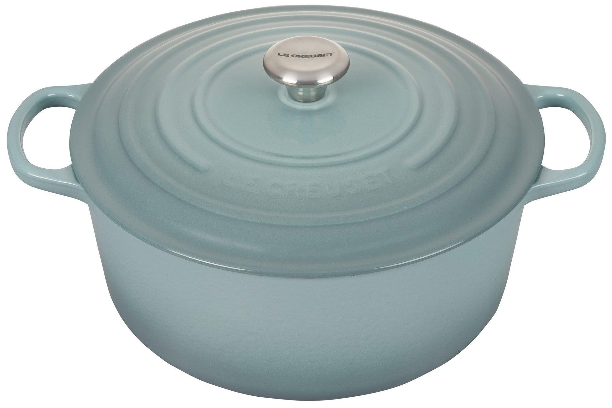 Le Creuset Round Dutch Oven: 9 QT, Sea Salt