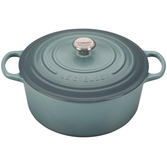 Le Creuset Round Dutch Oven: 9 QT, Sea Salt