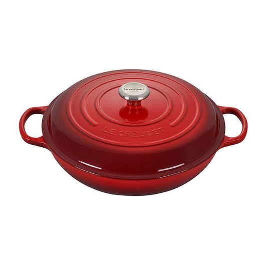 Le Creuset Braiser: 5QT, Cerise