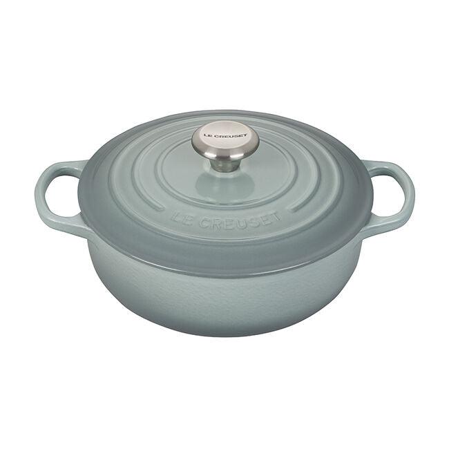 Le Creuset Signature Sauteuse: 3.5 QT, Sea Salt